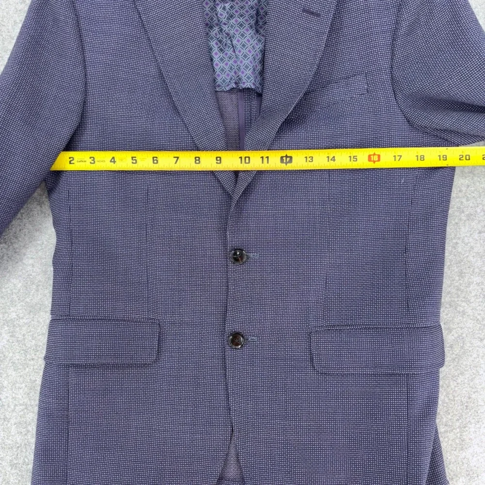 Ted Baker London Endurance Purple Wool Blazer Sport Coat Konan SPJ 38S Canada